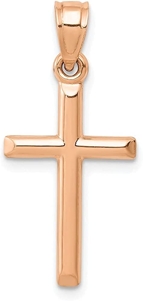 14k Gold Cross Pendant (Small Version)
