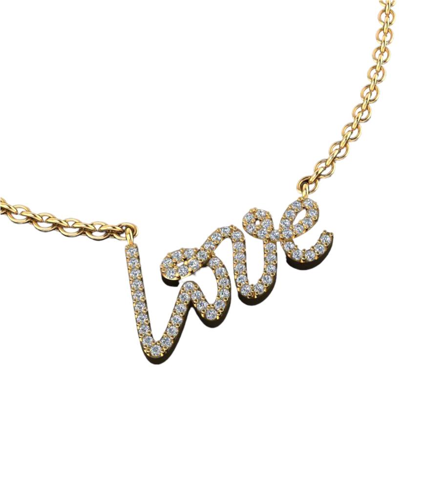 Diamond Love Signature Necklace