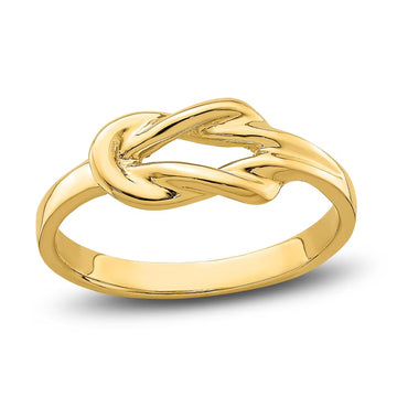 14k Love Knot Ring