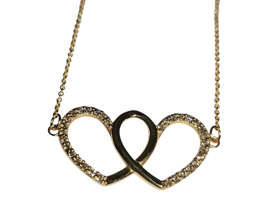 Double Heart Pendant
