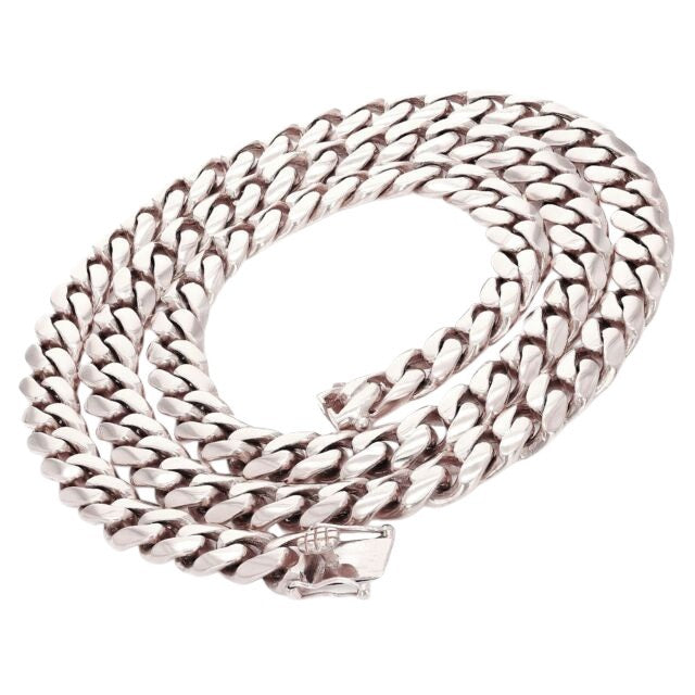 Custom 14k 10mm Cuban Curb Link Chain