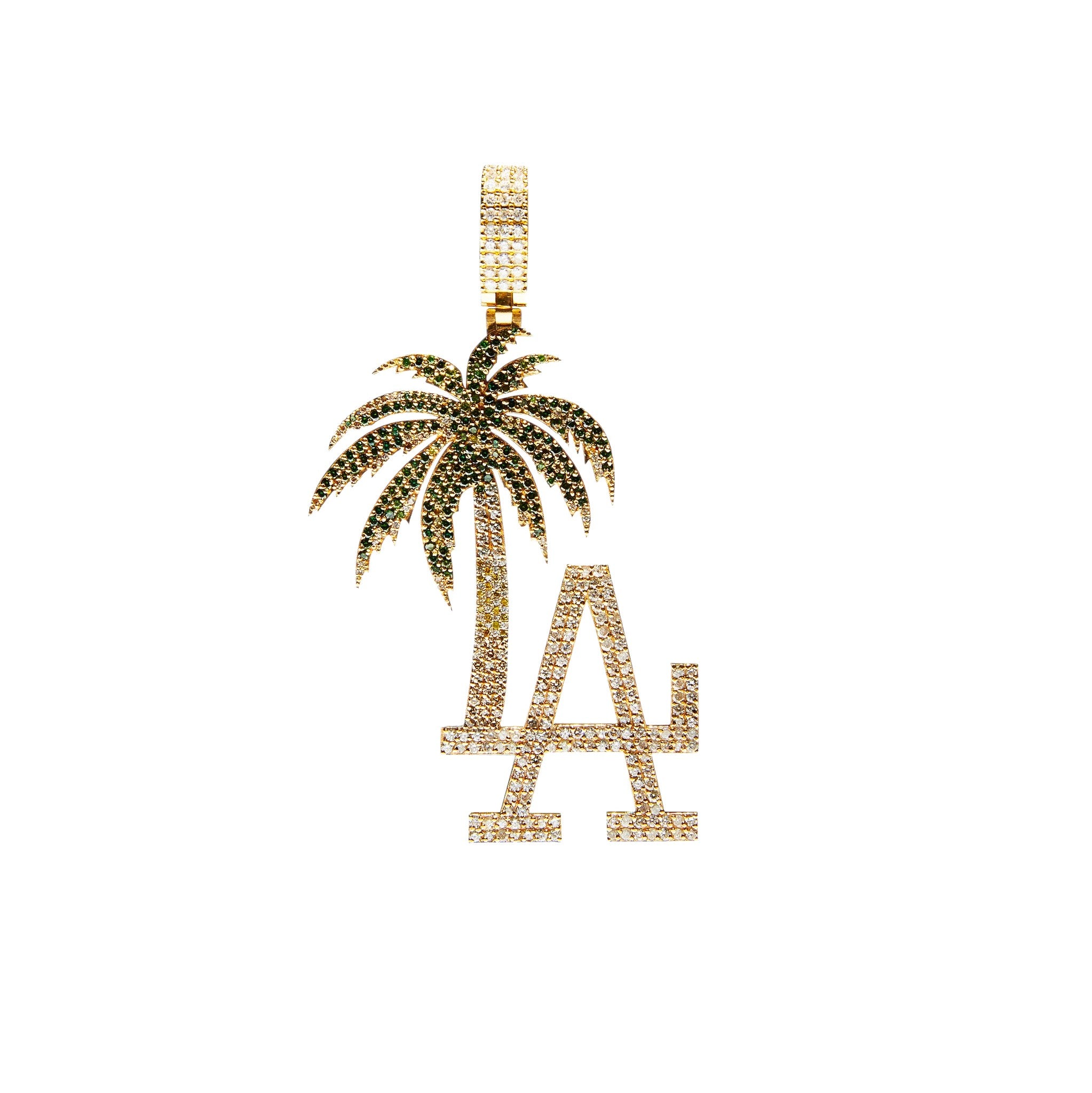 L.A. Diamond 14k Gold Pendant