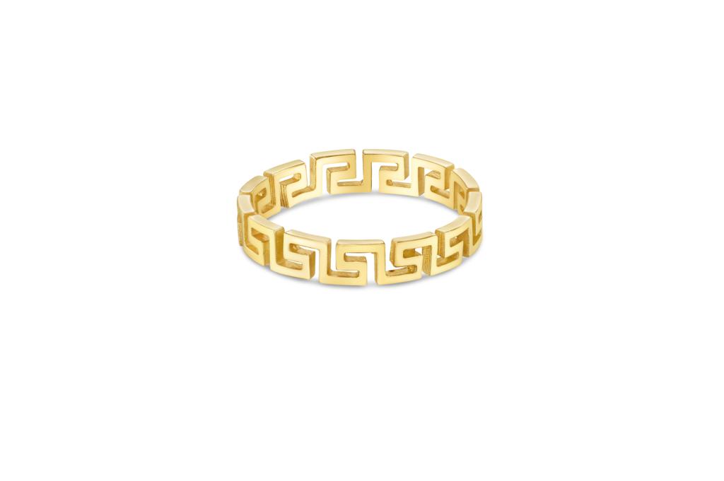 18k Versace Style Ring (Unisex)