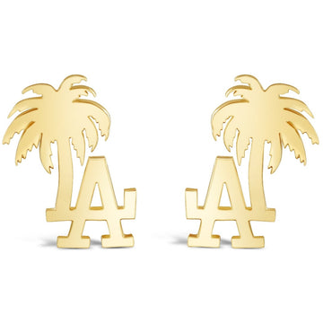 14K L.A. Lifestyle Stud Earrings