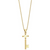 18k Gold Key Pendant