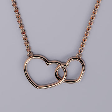 Double Heart Pendant