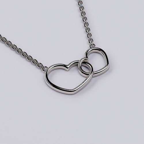 Double Heart Pendant