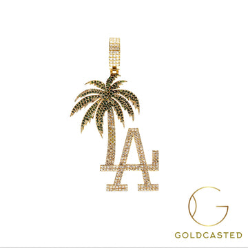 L.A. Diamond 14k Gold Pendant